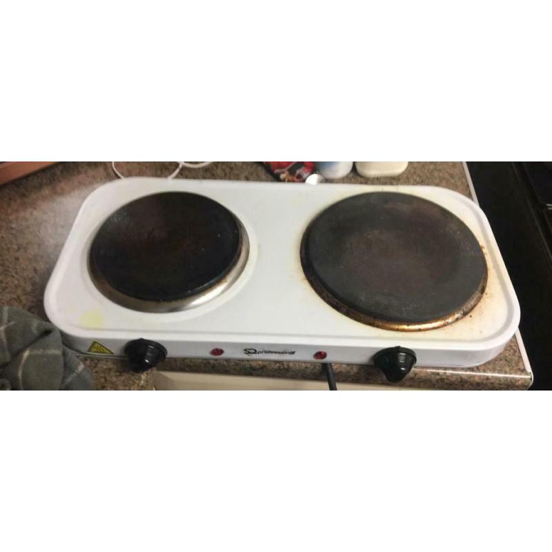 Portable electric hob