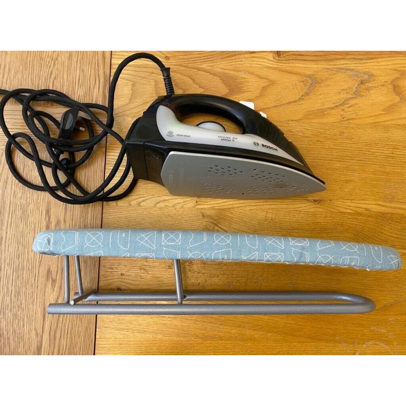Iron, Ironing Board, Mini Ironing Board