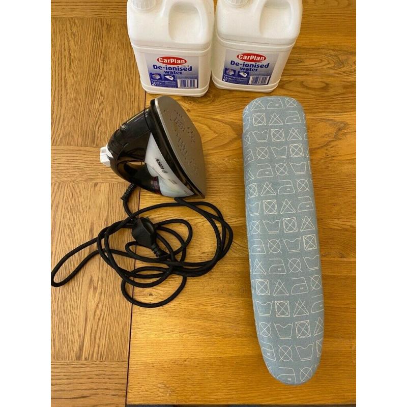 Iron, Ironing Board, Mini Ironing Board