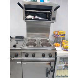 Lincat commercial fryer, oven hob and grill
