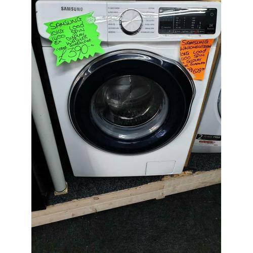 Samsung ex display 10kg load washing machine