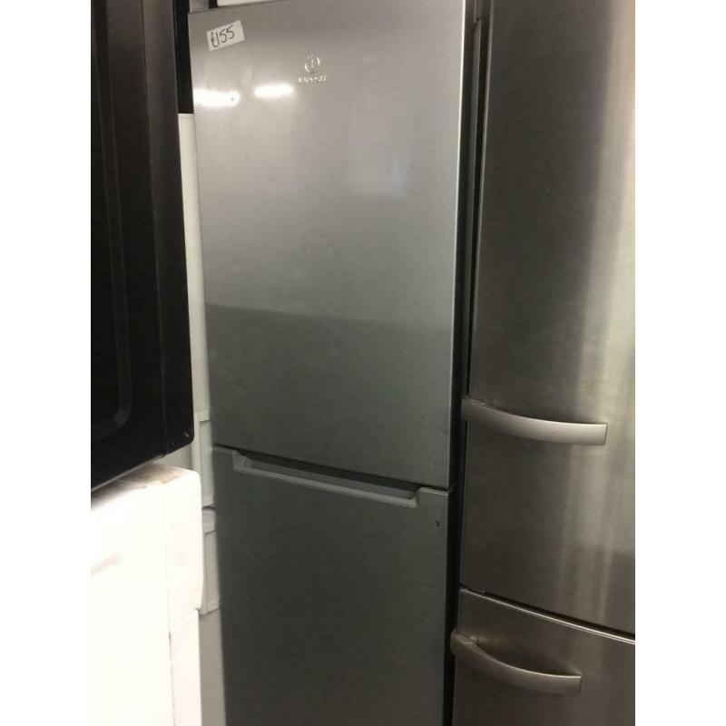 ???? SILVER INDESIT FRIDGE FREEZER ????