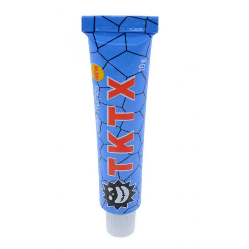 TKTX 39.9% BLUE Numbing Tattoo Body Anesthetic Fast Skin Numb Cream Semi Permanent