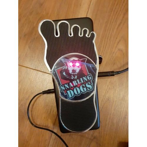 Snarling Dogs Black Bawl Wah pedal