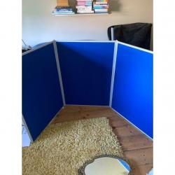 2 large 3 leaf display boards