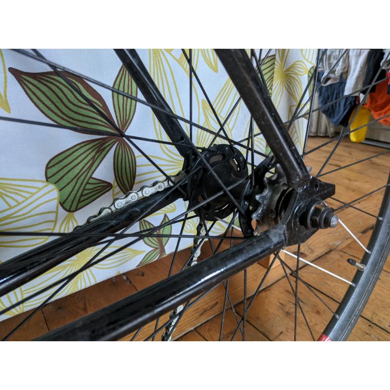 All Black Fixie City Bike