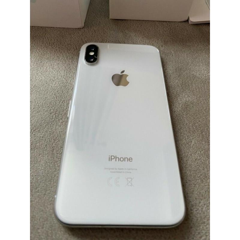 iPhone X - 64gb White - Sim Free - Very Good Condition