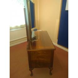 Vintage hardwood Dresser