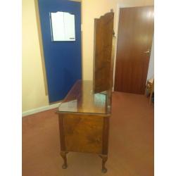 Vintage hardwood Dresser