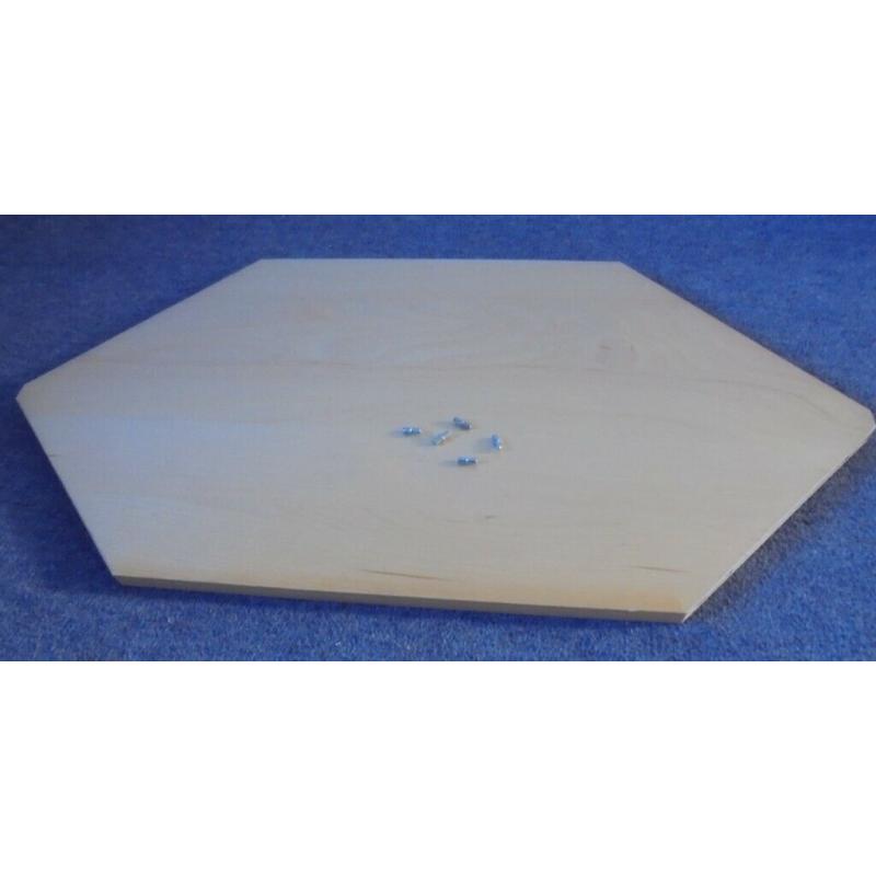 Billy Bookcase Extra Corner Shelves in Birch Finish, ?5 each