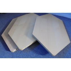 Billy Bookcase Extra Corner Shelves in Birch Finish, ?5 each