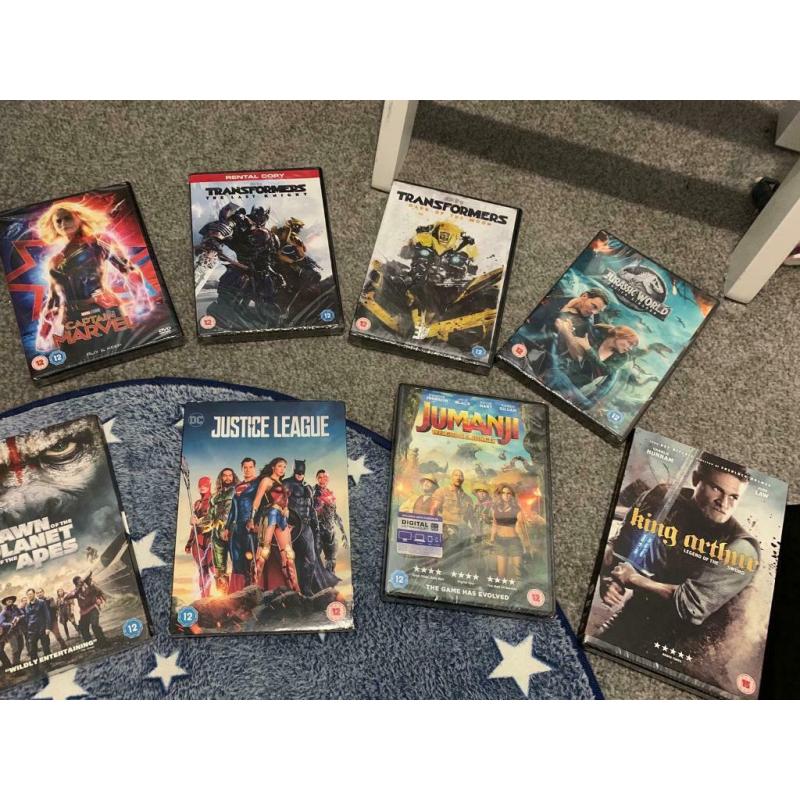 Brand new dvds