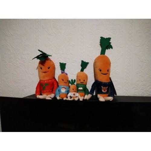 Kevin the carrot and family
