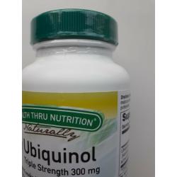 100% PURE Kaneka Ubiquinol 300mg x60 softgels.