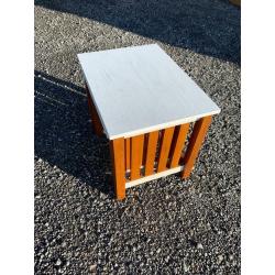 Wooden nest of tables