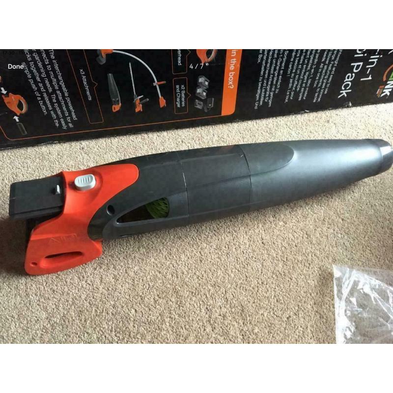 Cordless Grass Strimmer and leaf blower - flymo 40v -NEW IN BOX