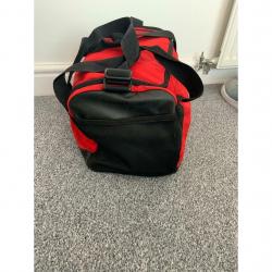 Nike red duffle/kit bag