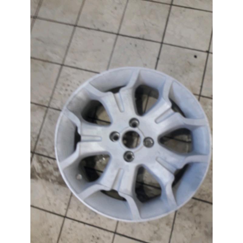 Alloy wheel refurbishment