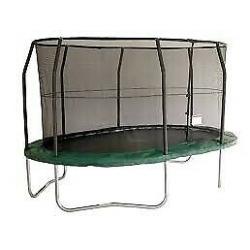 Trampoline - Jumpking Oval JumpPOD Trampoline - 11.5ft x 8ft - Deluxe.