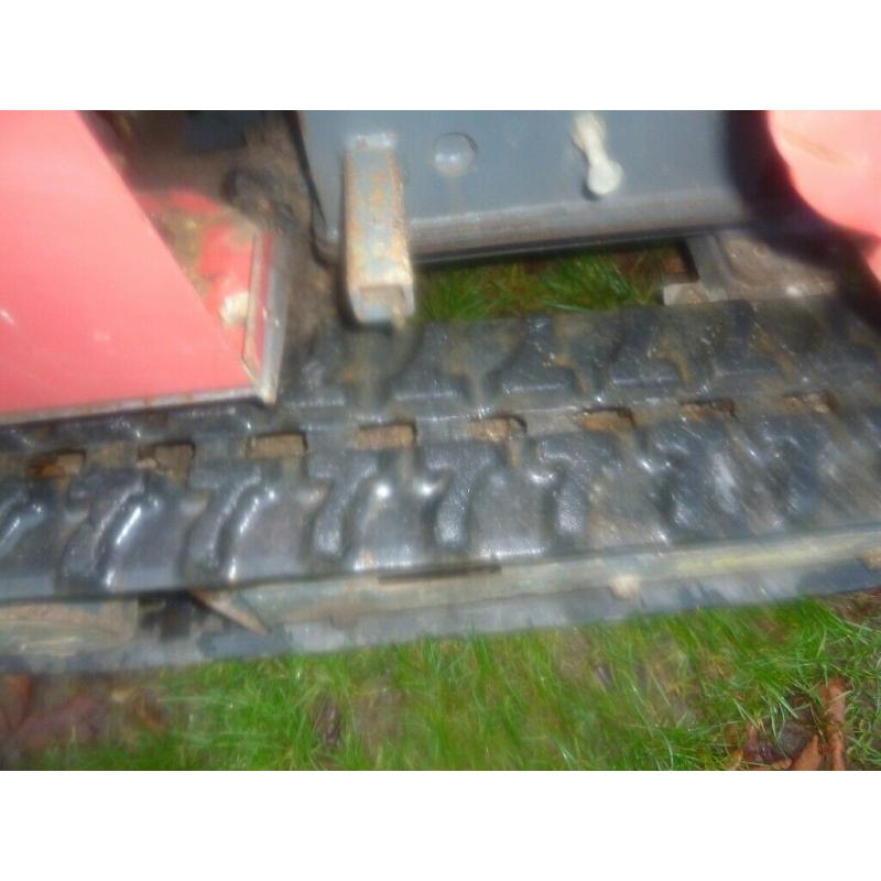 High lift Honda power electric start tracked dumper
