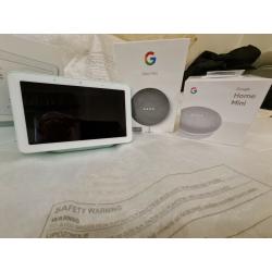 Google Home Hub plus two Google Home Minis for the price of one