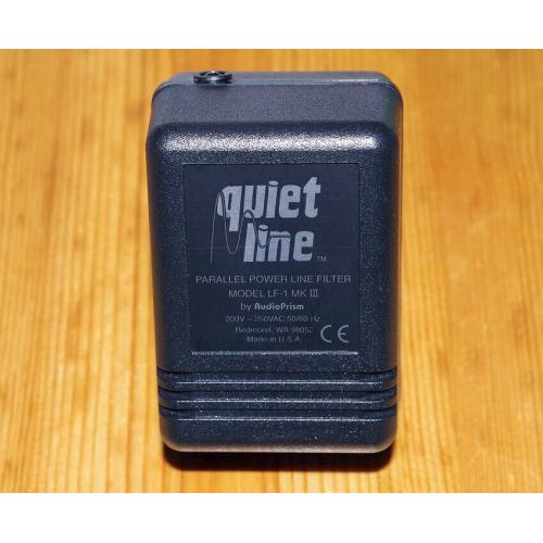 AudioPrism QuietLine LF-1 MKIII Parallel Power Line Filter. Mains noise reduction for hi-fi / studio