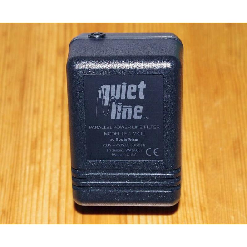 AudioPrism QuietLine LF-1 MKIII Parallel Power Line Filter. Mains noise reduction for hi-fi / studio