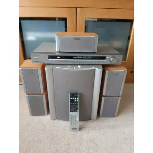 Sony Home Theater 5.1 Digital Surround Sound System (STR-KSL50) with Dolby Pro Logic.