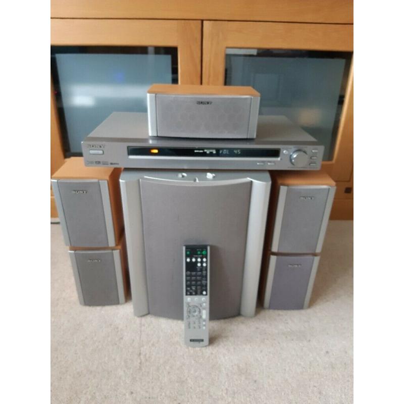 Sony Home Theater 5.1 Digital Surround Sound System (STR-KSL50) with Dolby Pro Logic.