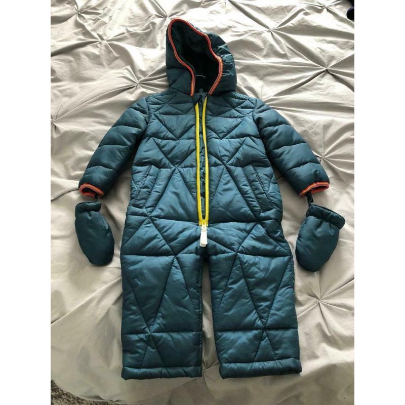 Boys all in one jump suit/coat: Ted Baker: 12-18 months
