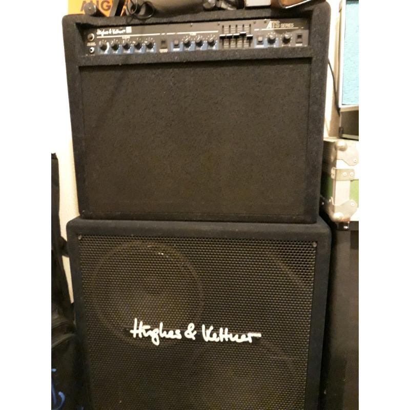 Amplifier, Hughes and Kettner ATS Series 100w amp and H&K 2x12 cab.