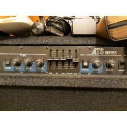 Amplifier, Hughes and Kettner ATS Series 100w amp and H&K 2x12 cab.