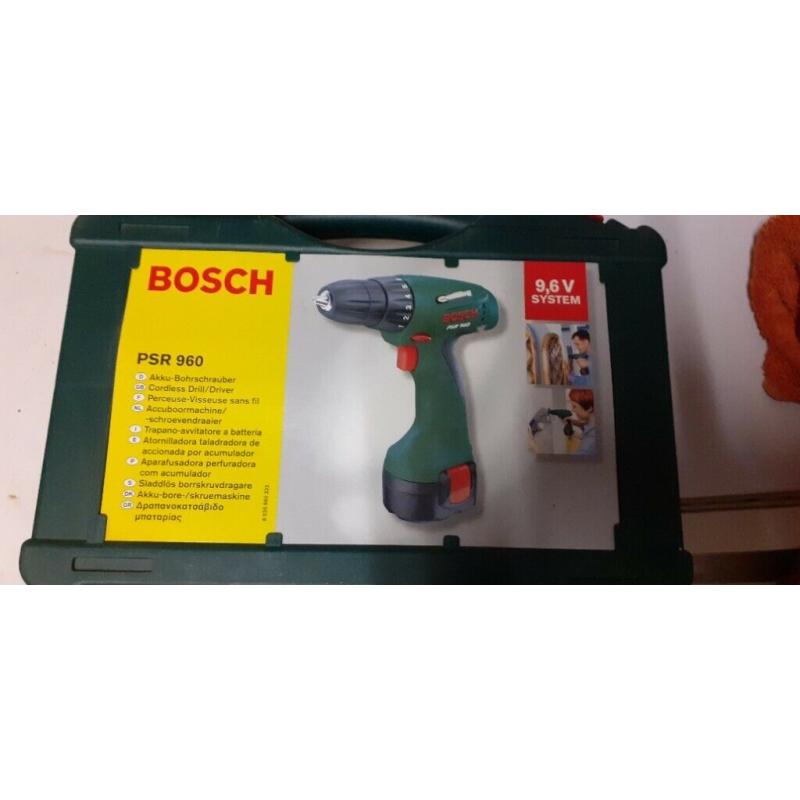 BOSCH DRILL/SCREWDRIVER