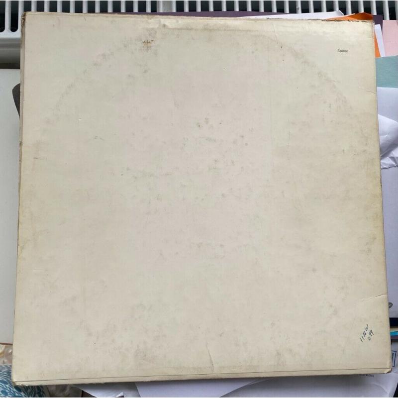 VERY RARE 1ST US STEREO PRESSING THE BEATLES - WHITE ALBUM - 1968 - SWBO-101