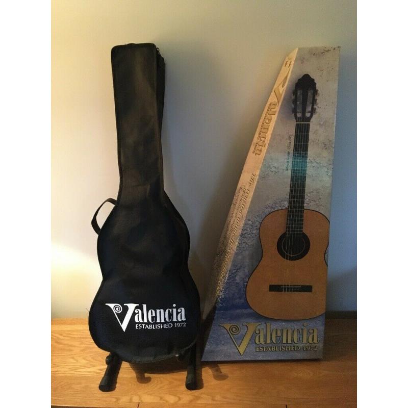 Valencia 1/2 sized classical guitar