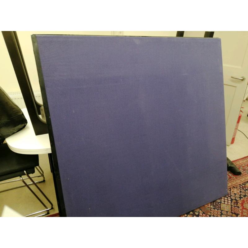 Large notice board