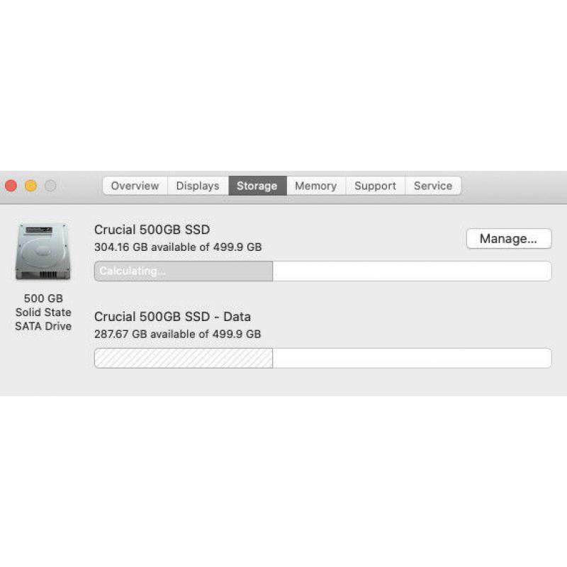 MacBook Pro 13" 500GB SSD, 8GB RAM mid-2012