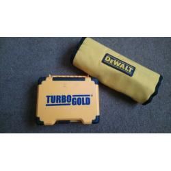 Drill Accessory Roll Mat Set and Box of Drill Bits