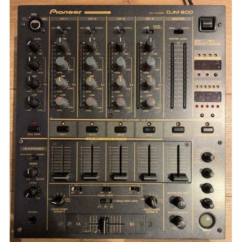 Pioneer DJM 600 DJM-600 DJM600 4 channel professional DJ MIXER