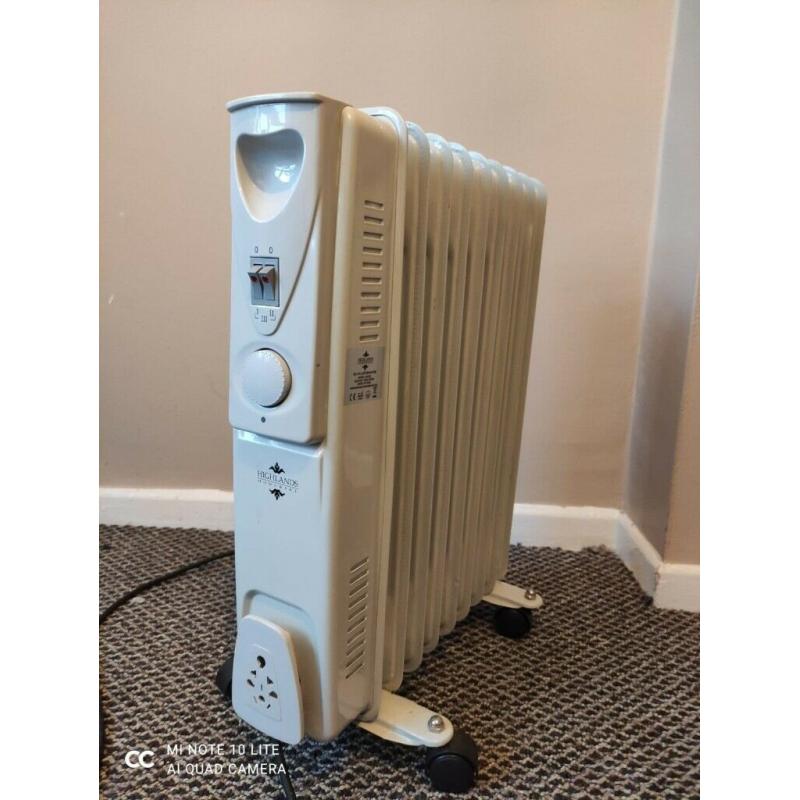 Status 9-Fin Oil Filled Radiator