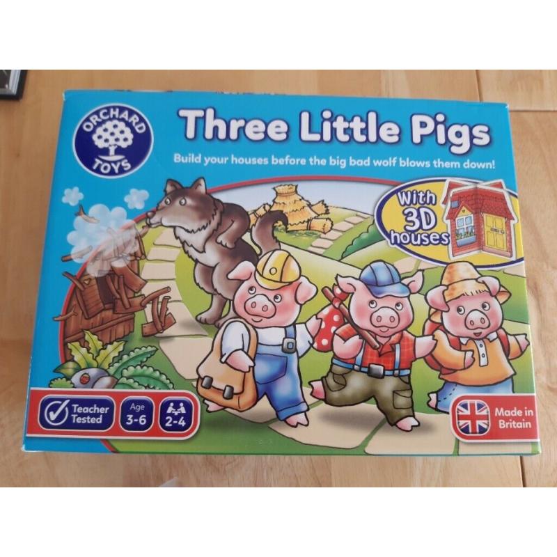 Orchard 3 Little Pigs Game