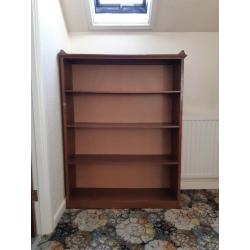 Wooden bookcase