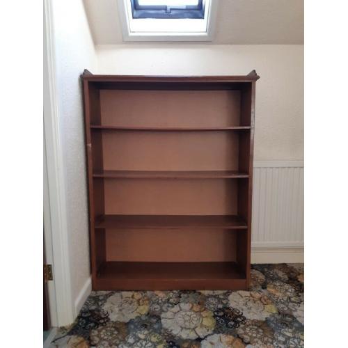 Wooden bookcase