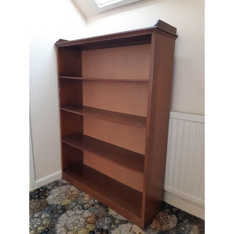 Wooden bookcase