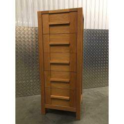 T1 Marks & Spencer Sonoma Oak Tallboy Chest Of Drawers Laura Ashley John Lewis habitat Kitchen loaf
