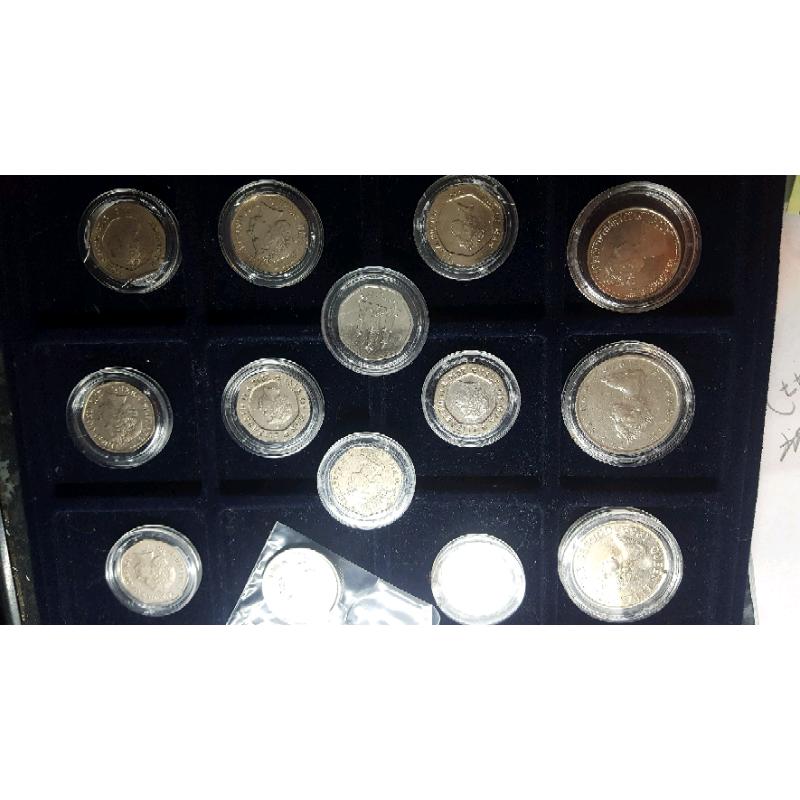 14 territories 20p coins 10p coins and others