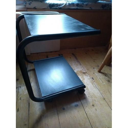 TV stand on wheels