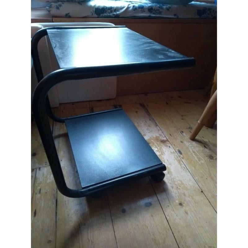 TV stand on wheels