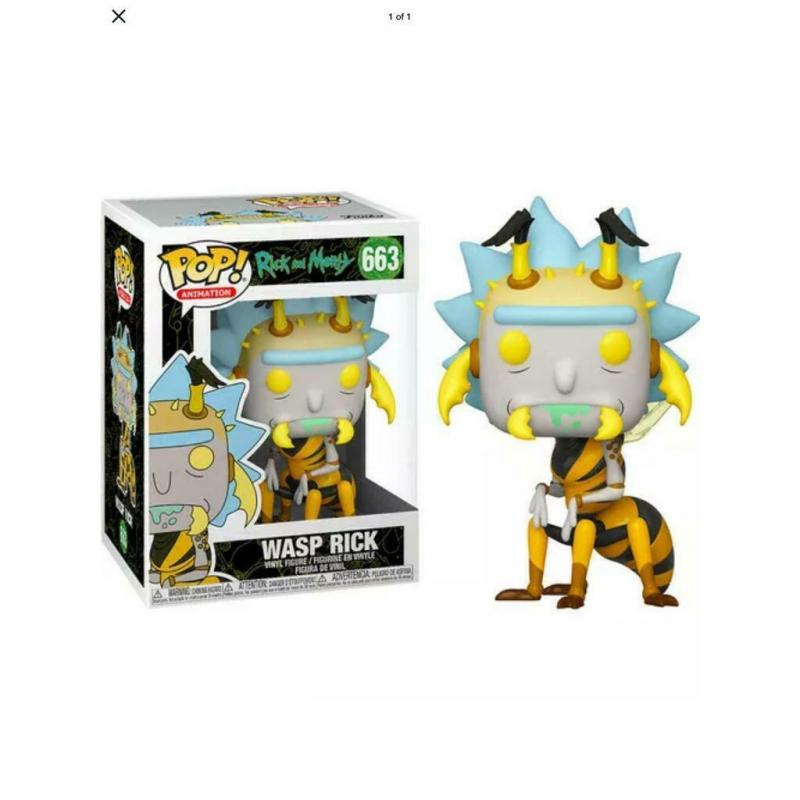 New Unopened Funko Pop! Animation - Rick and Morty -Wasp Rick