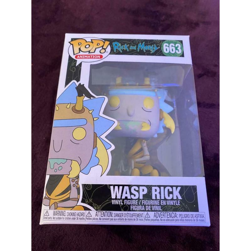 New Unopened Funko Pop! Animation - Rick and Morty -Wasp Rick